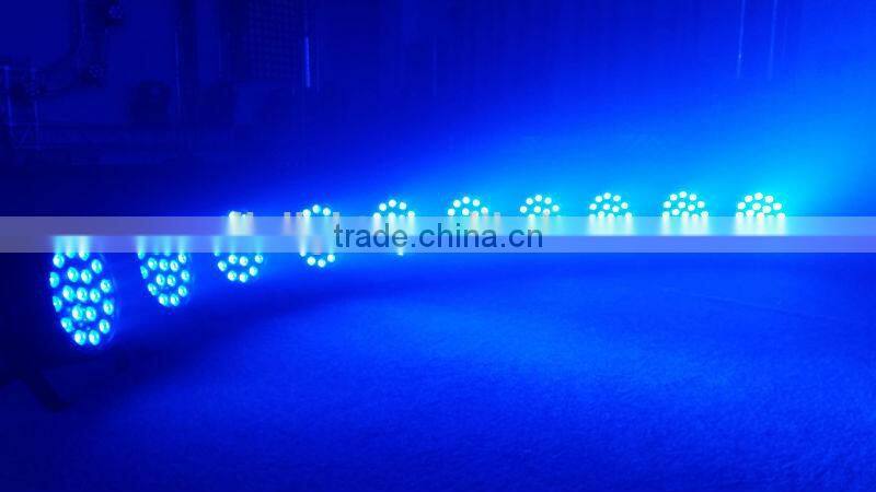 dmx disco lights led stage show lighting LED EIF Par-19(4in1) with 3 rings control