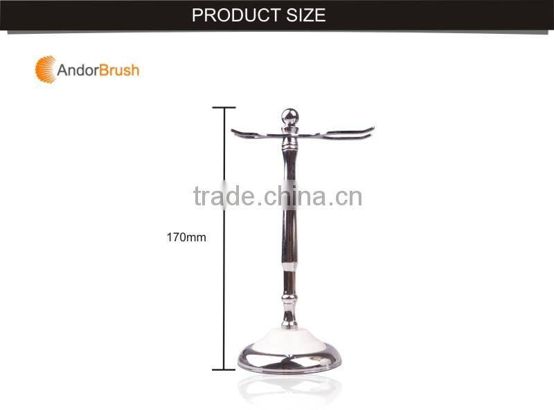 Hot sale silvertip badger hair shaving brush with shaving razor