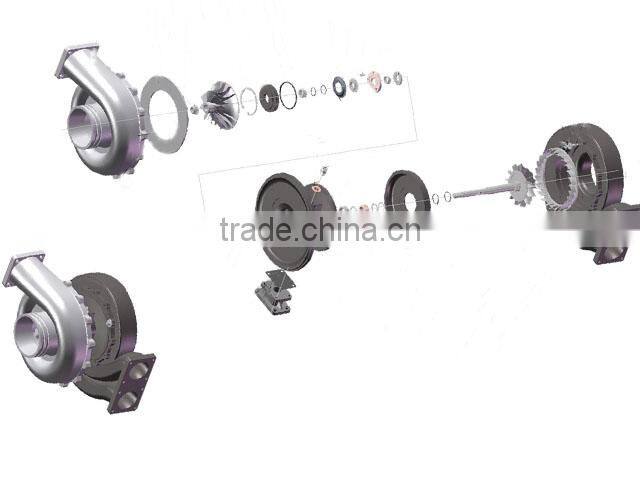 Cheap useful turbo charger for IVECO Truck Turbocharger TA5126 4854264 TA5126 with high quality also supply tb28 turbo charger