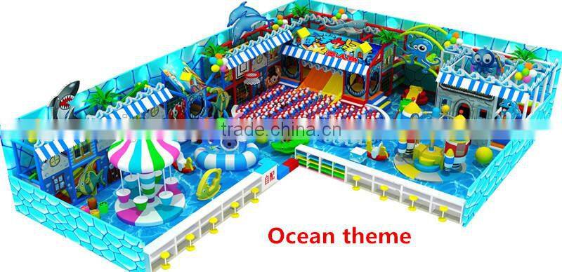 Children indoor playground equipment big slides amusement for sale