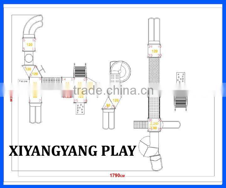 Outdoor kids playground