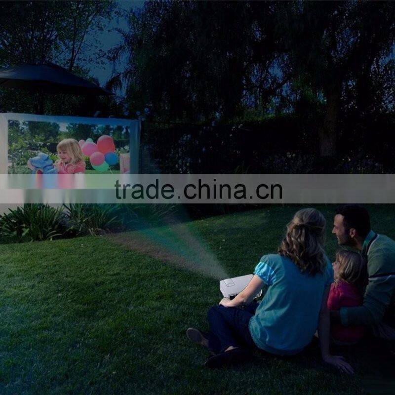 New Arrive 800 Lumens Portable Multimedia 800*480 Native Resolution 4 Inch LCD Full HD Digital LED Projector Home Theater