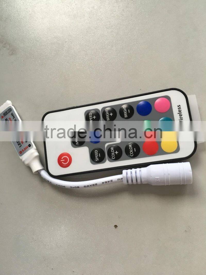 China Factory Price 17 key mini LED light controller