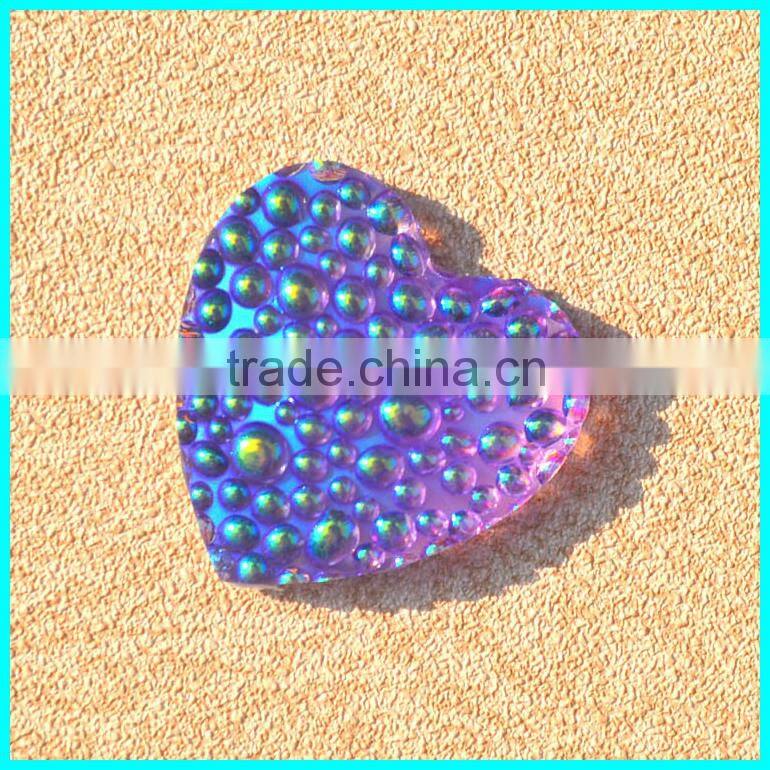 All -Star Rhinestone Beads ,20mm Gemstone Beads ,Resin Flatback Gemstone