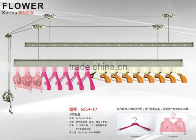 Lifting clothes hanger cloth drying rack supplied by big factory in China supplier