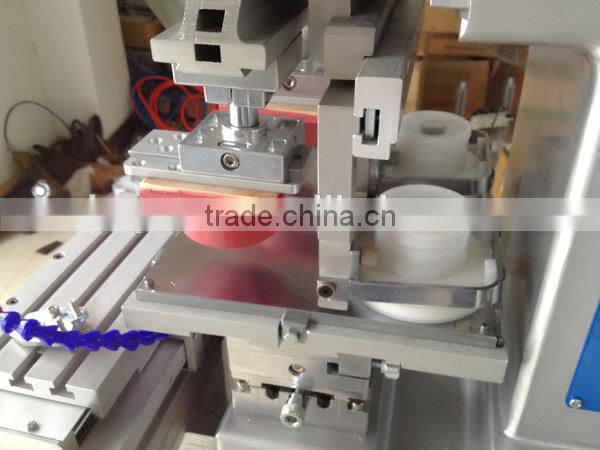 China Manufacturer 2 Color Pad Printing Machine for Printing Label Logo