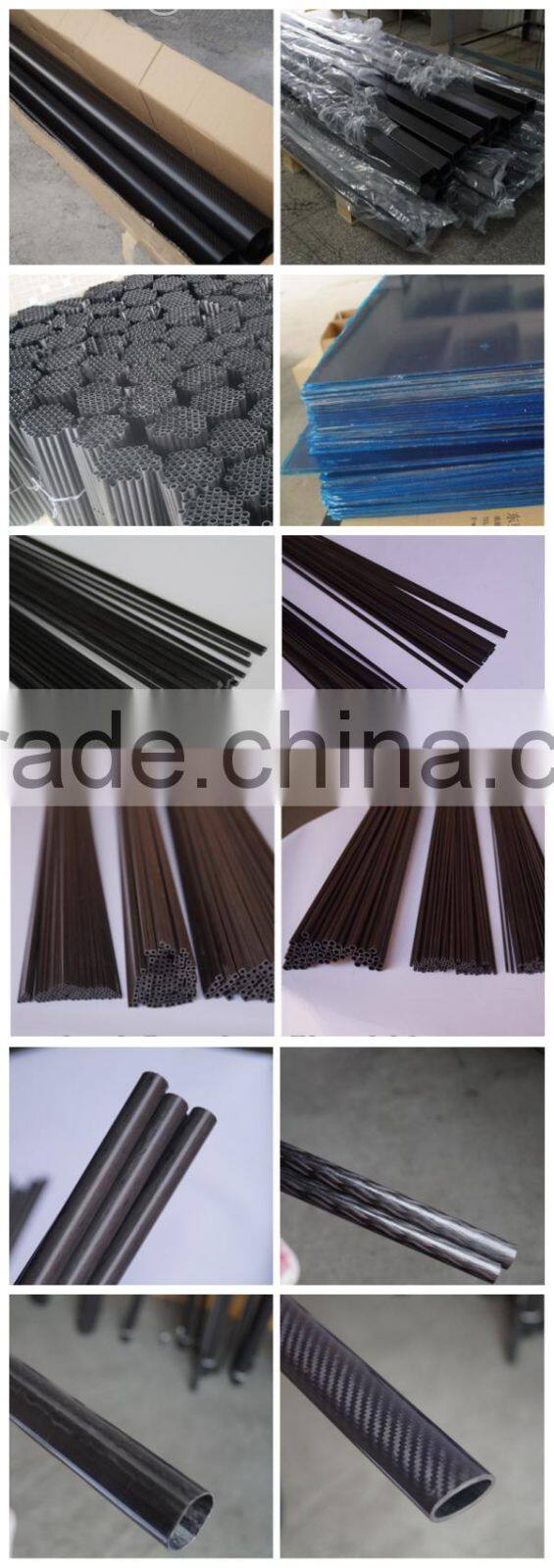 High Quality Carbon fiber fabric rod 3k 6k 12k