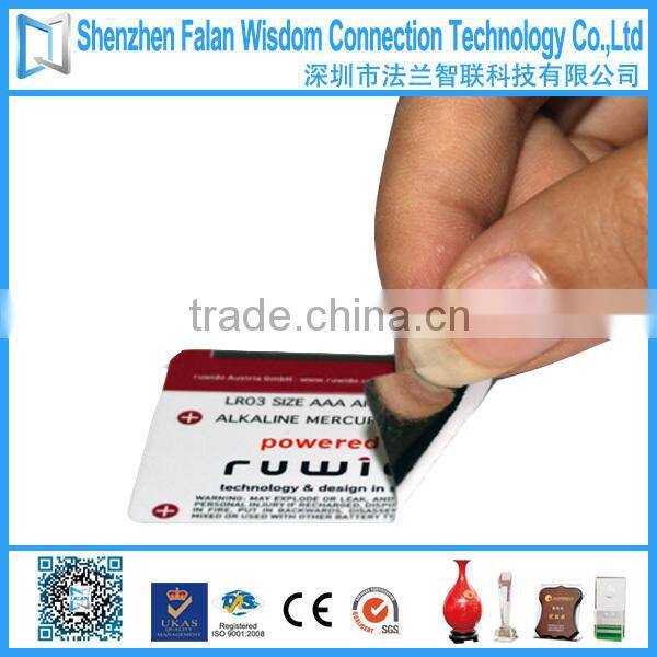 Battery serial number sticker paper labels