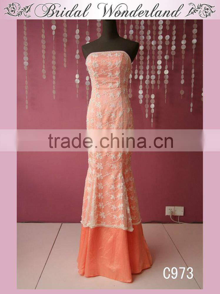 Selmon lace and chiffon mother of bride dress