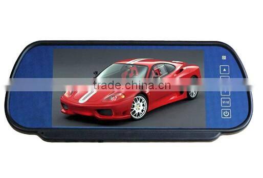 7 Inch Parking Sensor Systems With 16:9 TFT-LCD Mirror Display and Bluetooth