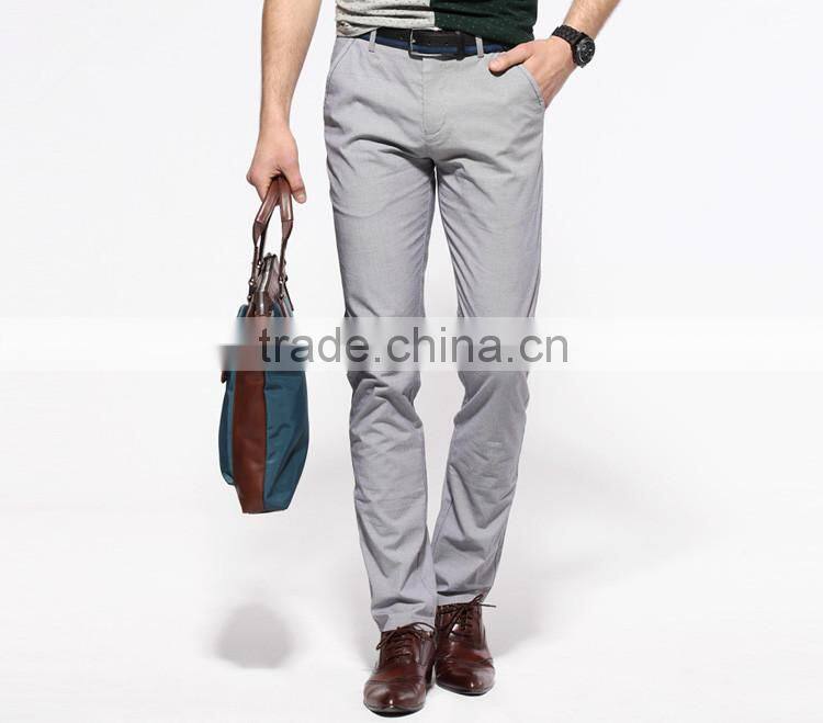 Autumn Mens Skinny Formal Pants Trousers Made In China
