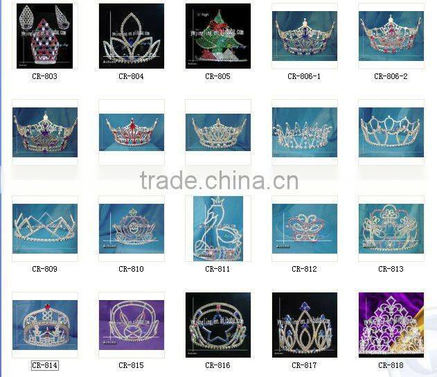 full round pageant crowns