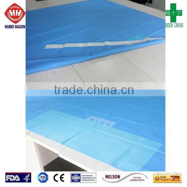 Disposable nonwoven custom surgical packs