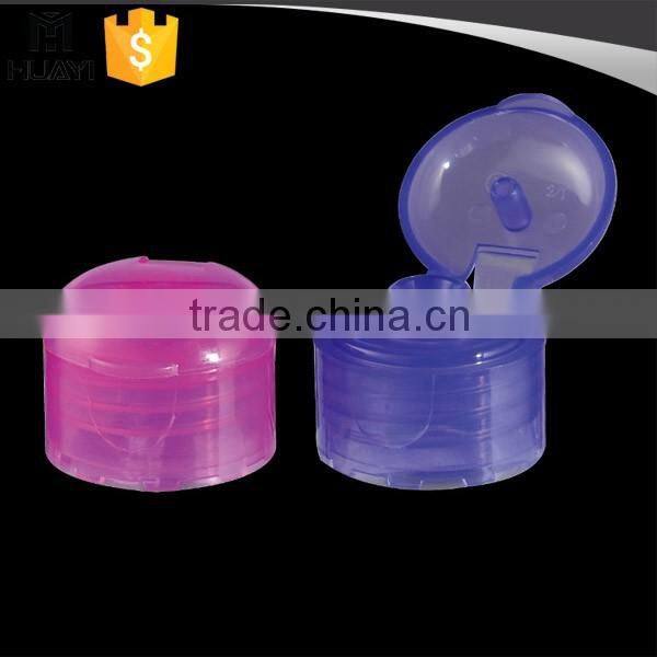 wholesale 24/410 plastic flip top cap for plastic shampoo bottle