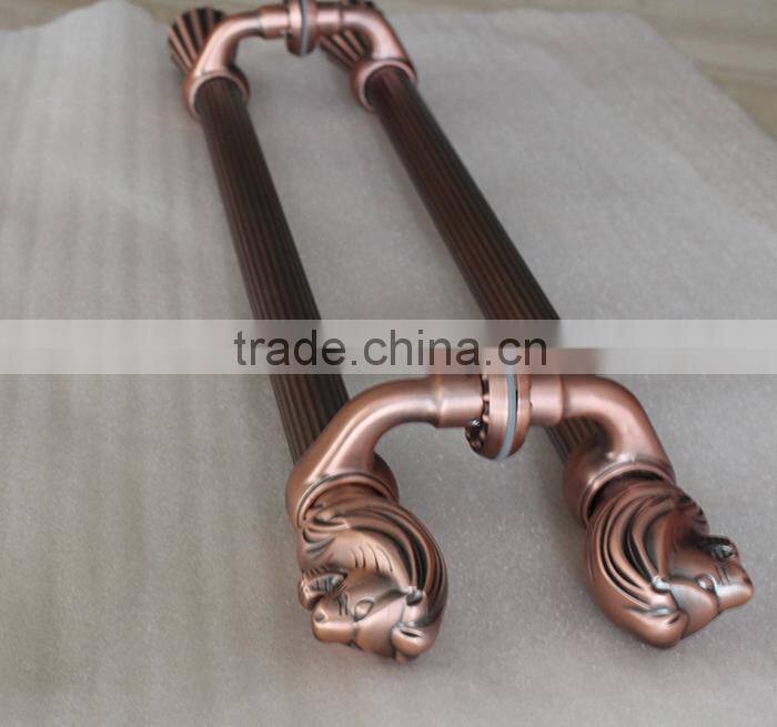 European Style Brass Tube Fancy Door Handles