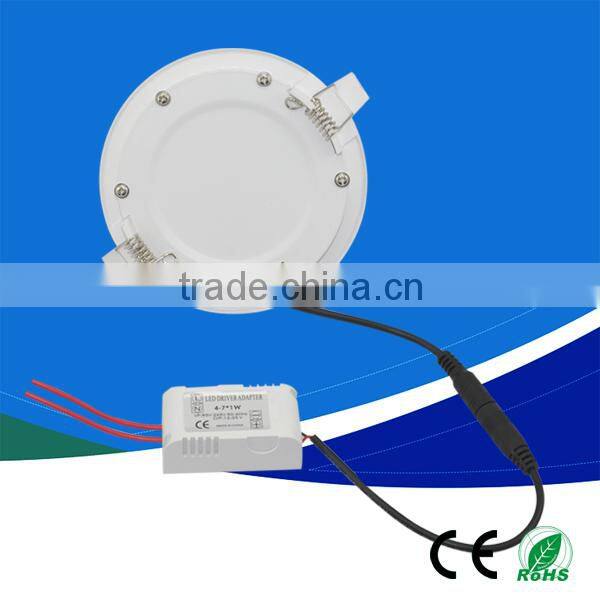 2016 20w round ceiling mount light, 80lm/w, white case, 100-240v