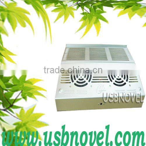 Notebook aluminuium bottom 3 fan