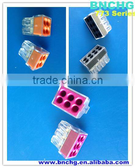 made in china wago push button connectors for junction boxes 773series in large stock