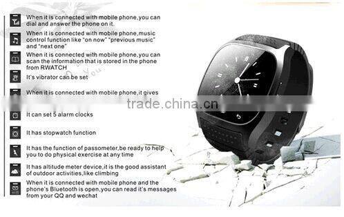 Anti-lost Android Smart Watch phone Smart Bluetooth sync Watch