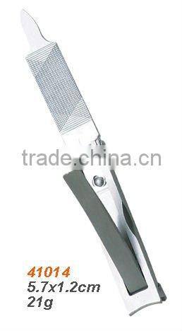 fashion style stainless steel folding nail clippers