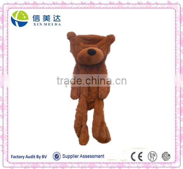 Plush Unstuffed Bear,Brown Teddy Bear