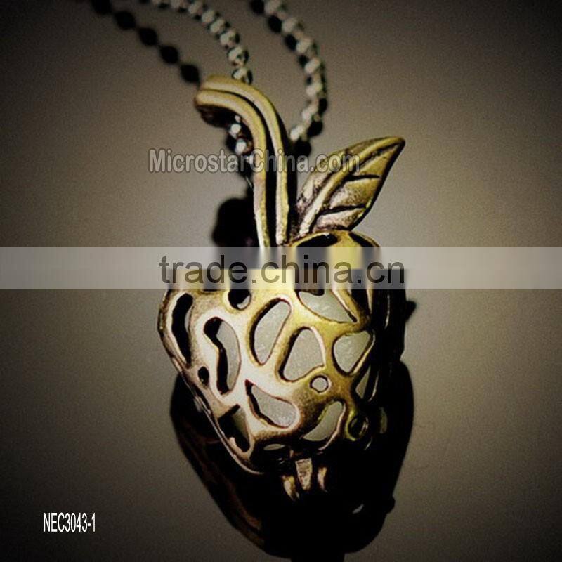 Glow in the Dark fashion football necklace Gifts