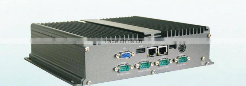 Intel Celeron Processor 1037U dual core CPU 2*LAN 6*USB 6*COM 1*H DMI 1*VGA cheap fanless mini pc server