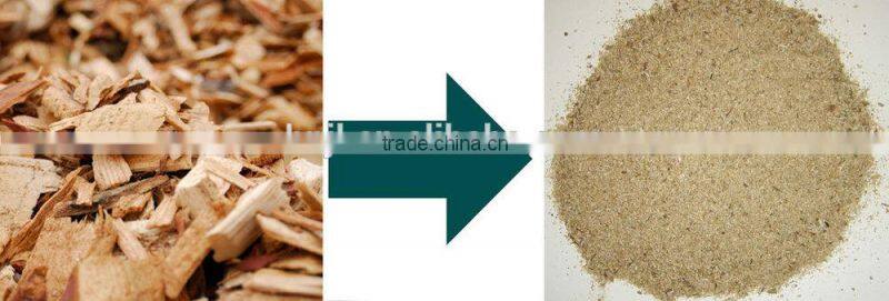 high capacity wood sawdust machine