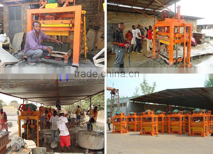 qtj4-40 small scale concrete block making machine in sri lanka