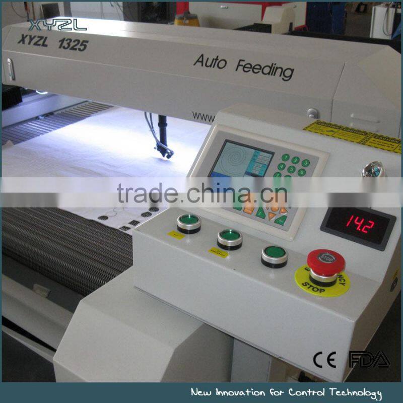 Auto feeding flat bed laser cutting machine XYZL-1325
