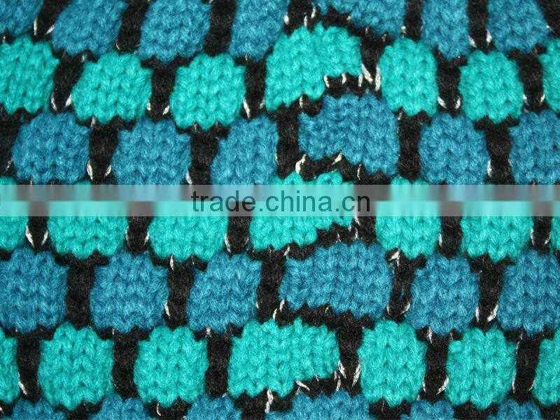 2014 fashion popcorn knitted import hat beanie for women