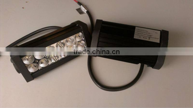 ShengWell Auto factory directly 12month warranty 36w 7" dual row epistar double row led light bar