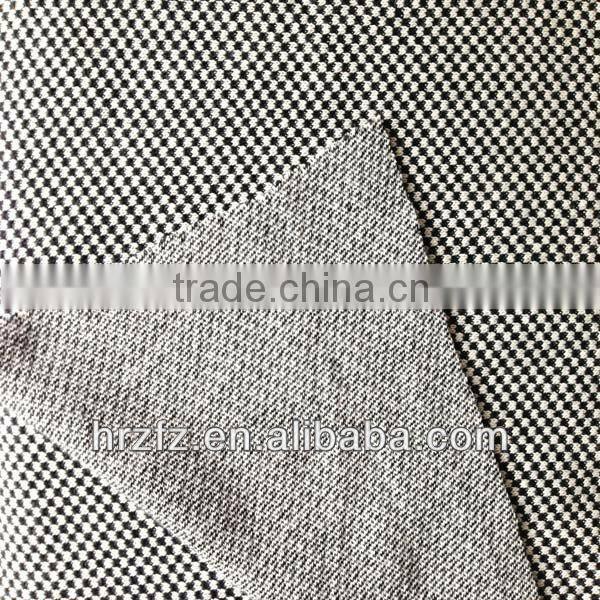 Cotton acrylic wool yarn dyed jacquard fabric