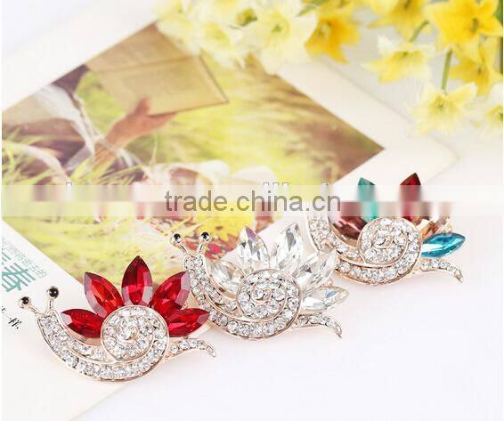 2016 new trendy Animal Brooch Crystal rhinestone cute monkey brooch