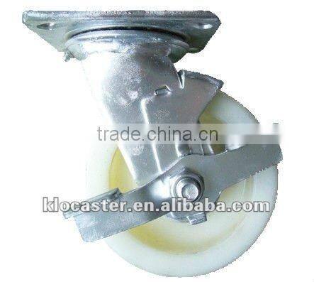Rigid nylon heavy duty caster