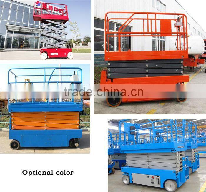 mini electric car scissor lift