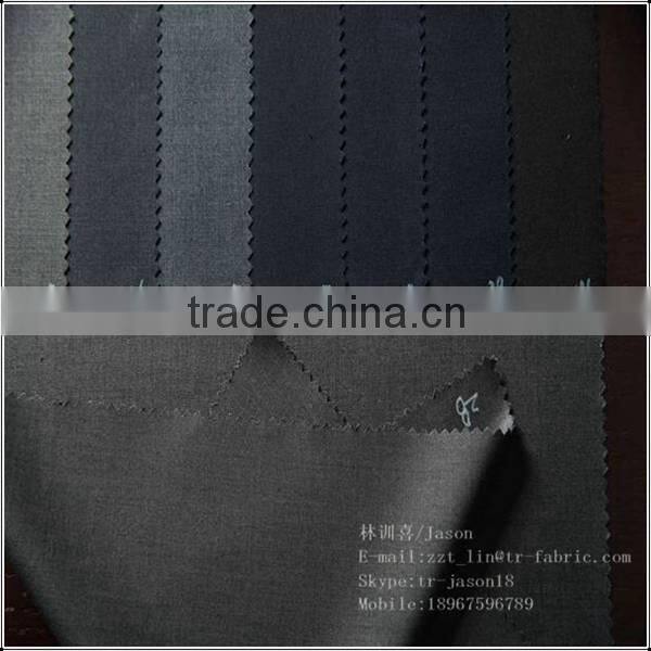 high class polyester rayon suiting fabric for Italian style suits