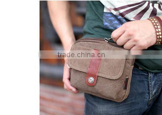 leather waist belt bag