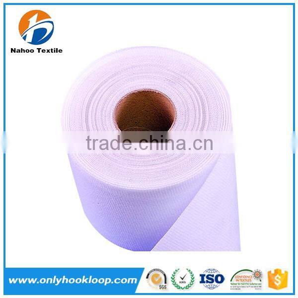 Soft fabric loop, Colored baby soft fabric loop, 100% nylon soft black fabric loop