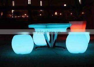 indoor battery led operated mushroom table lamp