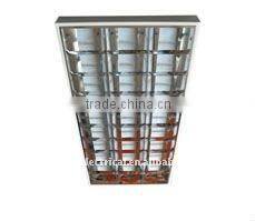 T8 recessed 60*60 aluminum louver light fitting