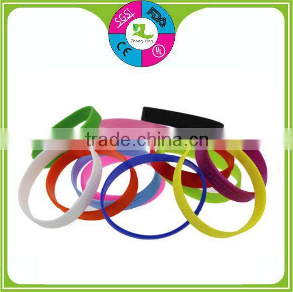 2015 OEM ST silicone wrist band/personalized silicone bracelet/silicone rubber bracelet