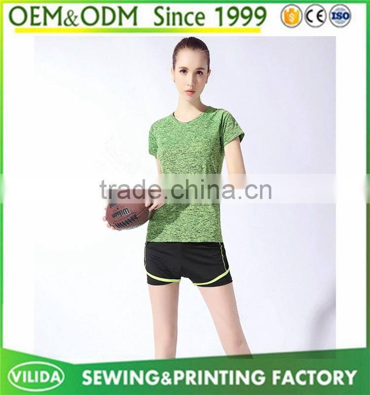 2016 sportswear training jogging suit and women running wear