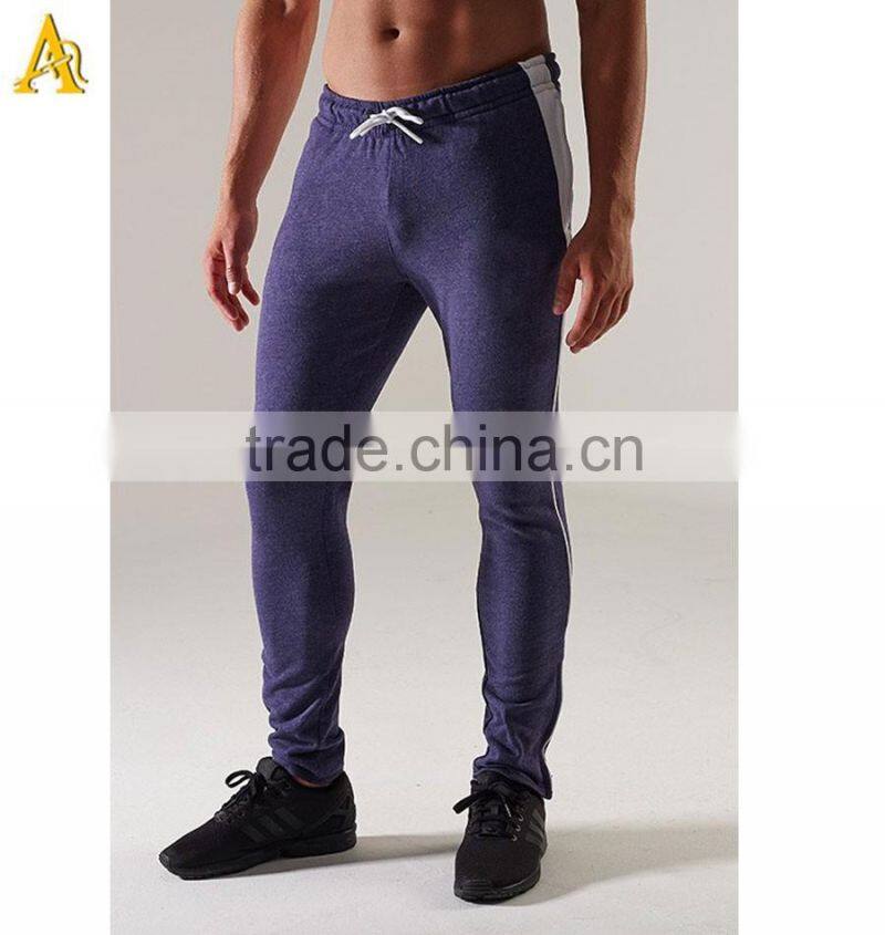 2016 OEM tapered fit joggers mens sweatpants french terry cotton bottoms