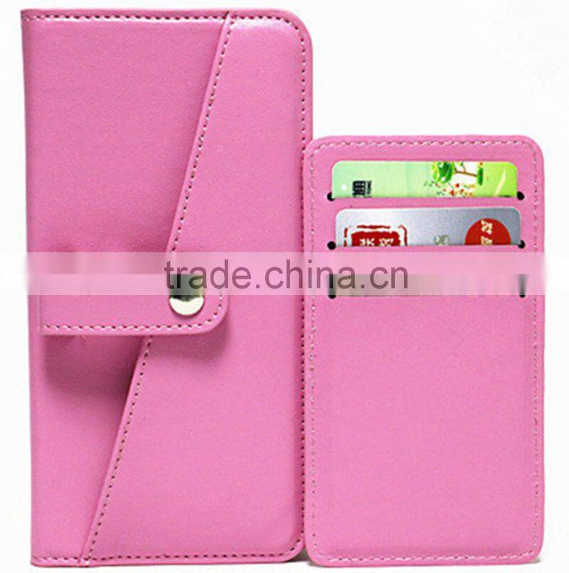 2016 Newest design pu leather wallet case for iphone 6s/6s plus