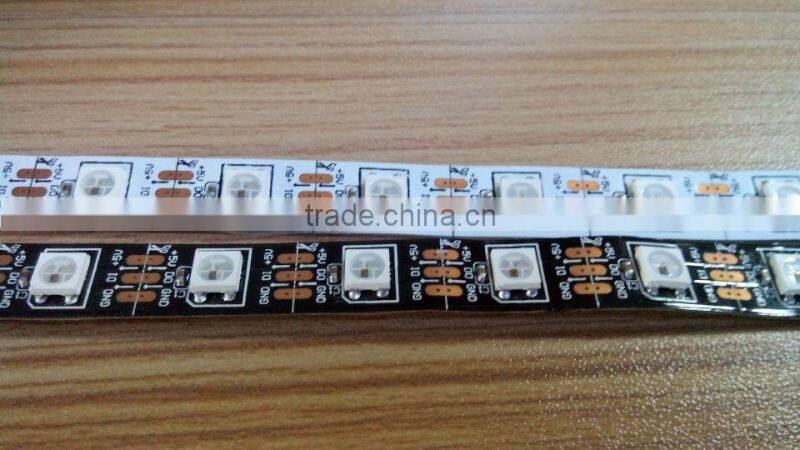 144leds WS2812 led strip Addressable each pixel DC5V ADS-10144-WS2812b