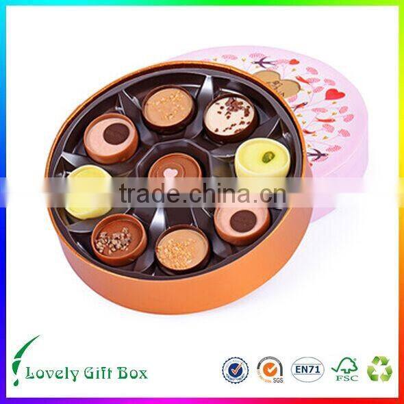 high quality and competitive price handmade heart cardboard chocolate box