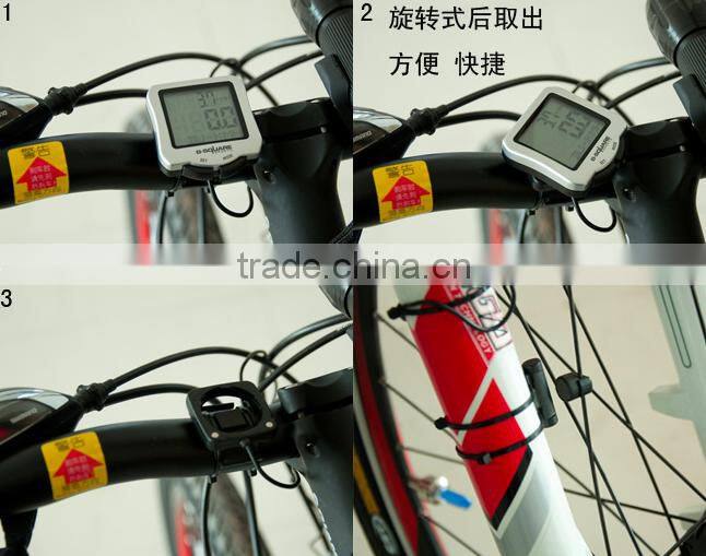 Bicycle BIKE Computer With Back Light Cycling Odometer Speedometer Waterproof