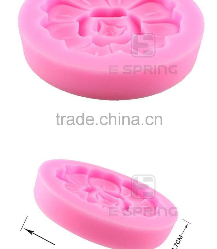 DIY Fondant Tools Big Flower Silicone Molds