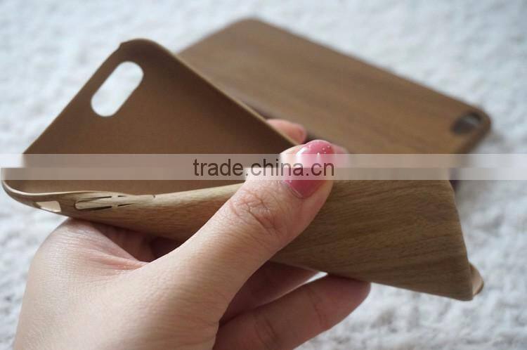 Natural Style TPU Wooden Grain Cell Phone Case For iPhone 5/5s/6/6 plus Wholesale